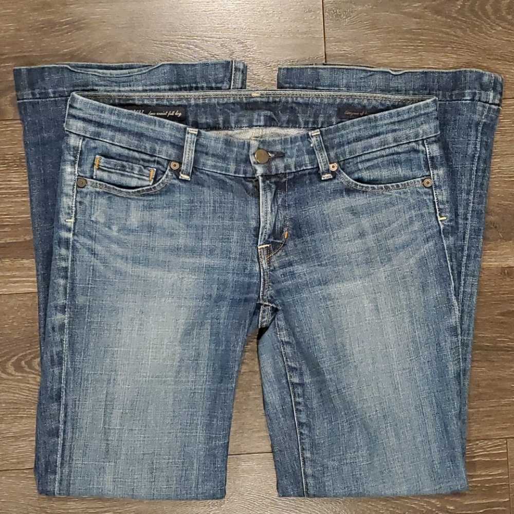 ❤CITIZENS OF HUMANITY DUNAWAY LOW WAIST FULL LEG
